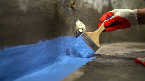 Commercial Vapor Barrier Installation project at a Fowler, MI business property by SJ Waterproofing Pros
